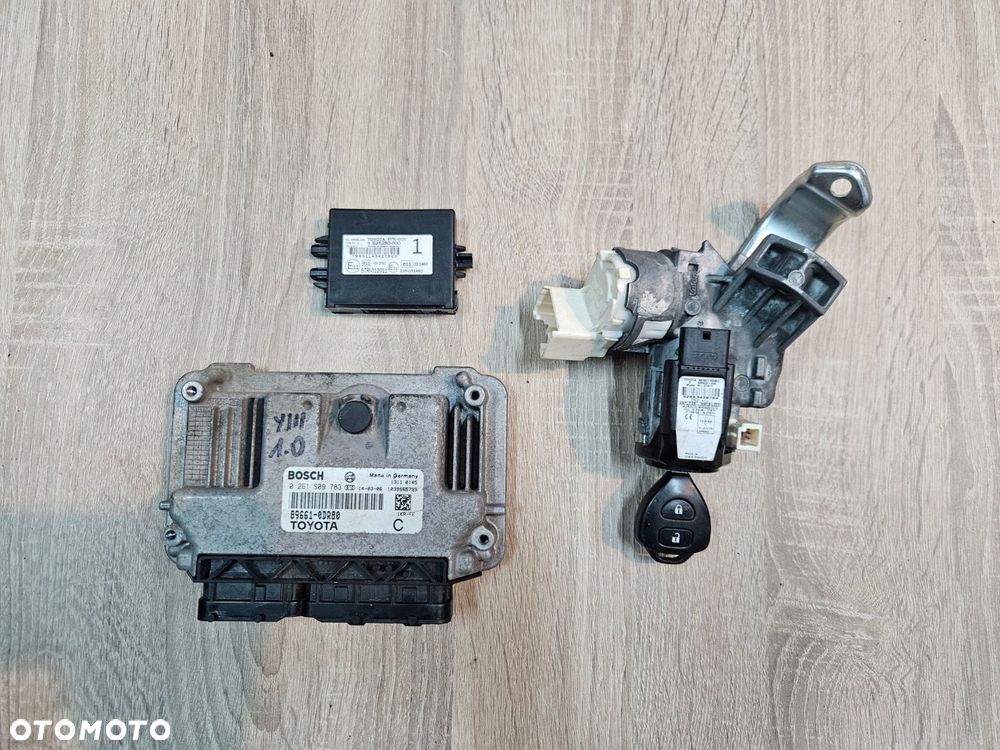 toyota yaris iii 12-17 1.0 komputer stacyjka zestaw - 1