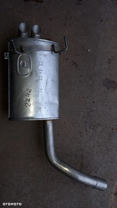 Tłumik końcowy Rover 75 2.0i V6/2.5i V6 04/99-05 GEX-33701