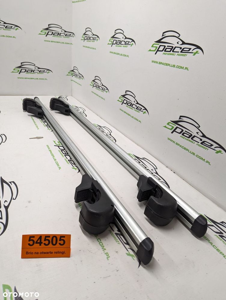 Bagażnik dachowy bazowy belki poprzeczki Brio na otwarte relingi. - 7