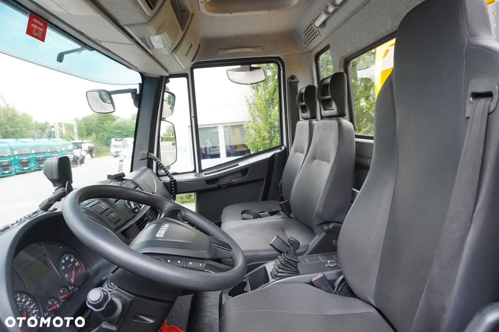 Iveco Eurocargo 160-210 / 75,000 km! / Opuszczana laweta OMARS / Widelec - 26