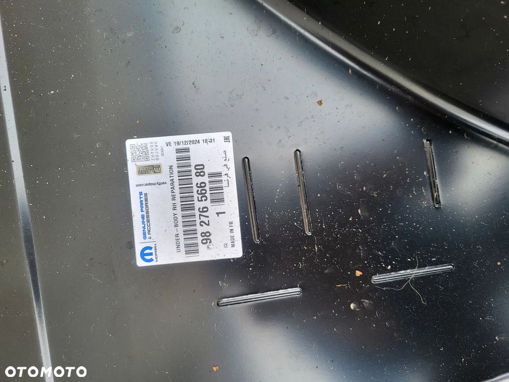 Prog prawy poszycie Toyota Proace City Berlingo Combo - 4