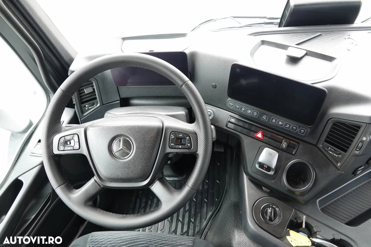 Mercedes-Benz AROCS 2640/ 6x4 / TRANSMISIE - 6,5 M / HDS HIAB 158 DS-4 / extensie: 12,5 M / EURO 6 / RADIOCOMANDĂ / ROTATOR / FURCI / 2020 - 28