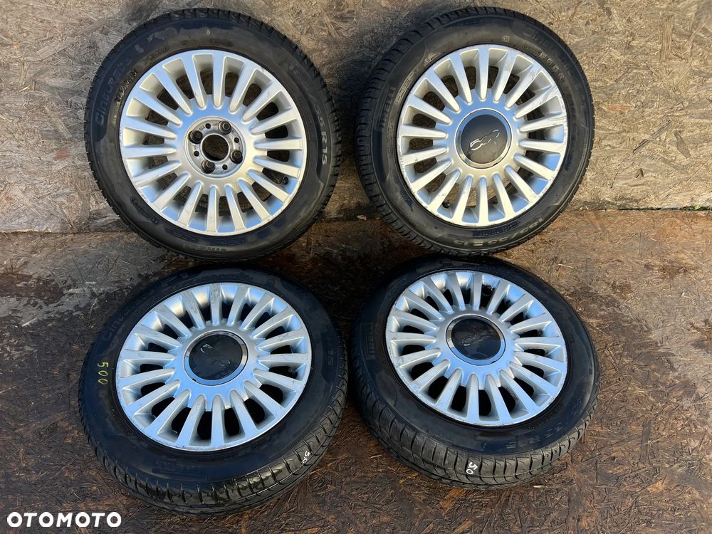 FIAT 500 15'' 5x15 ET35 4x98 51845435 PIRELLI 185/55R15 LATO - 1
