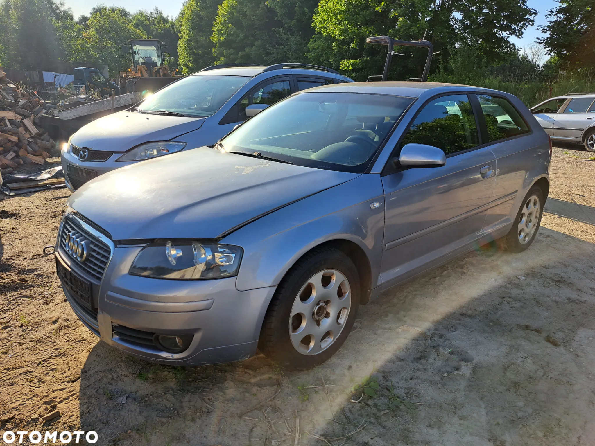 Audi A3 8P 1,9 TDI wszystkie części , maska, klapa, błotnik , silnik, rozrusznik, drzwi - 2