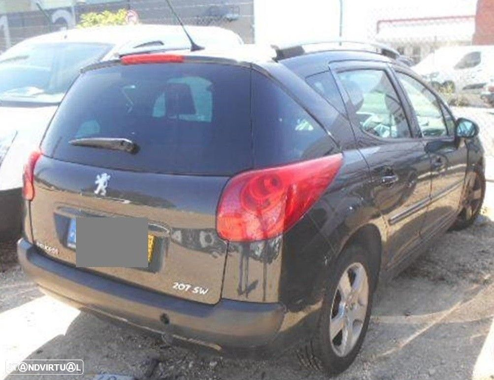 Peugeot 207 SW 1.6 HDI de 2011 disponível para peças - 2