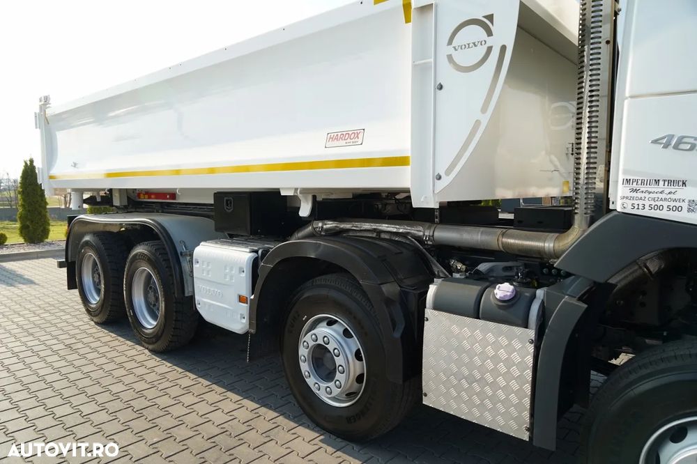 Volvo FMX 460 / 8x4 / BASCULATOR CU 2 LATE / HYDRODOX / BORDMATIC / HARDOX / ANVELOPE NOI / 2021 / MODEL NOU - 17