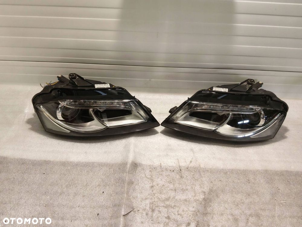 audi a3 8p xenon komplet lamp przód 8p0941003 / 8p0941004 - 2