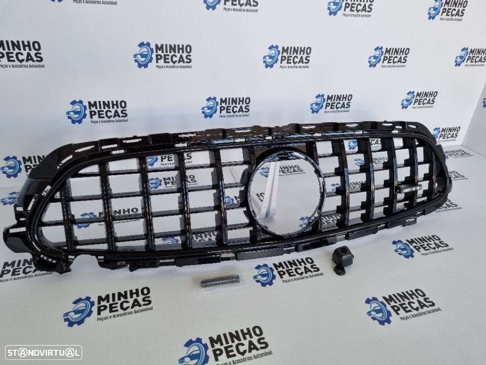 Grelha Mercedes Class E (W213) Facelift GTR Full Black - 3