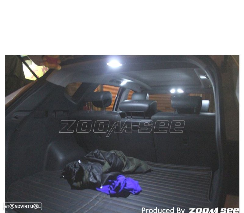KIT COMPLETO 14 LAMPADAS LED INTERIOR PARA HYUNDAI SANTAFE SANTA FE IX45 06-12 - 5