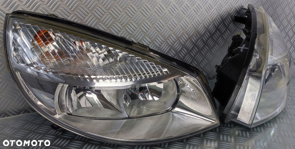 reflektor lampa prawy prawa lewy lewa przód RENAULT SCENIC II 2 03-06 EURO - 2