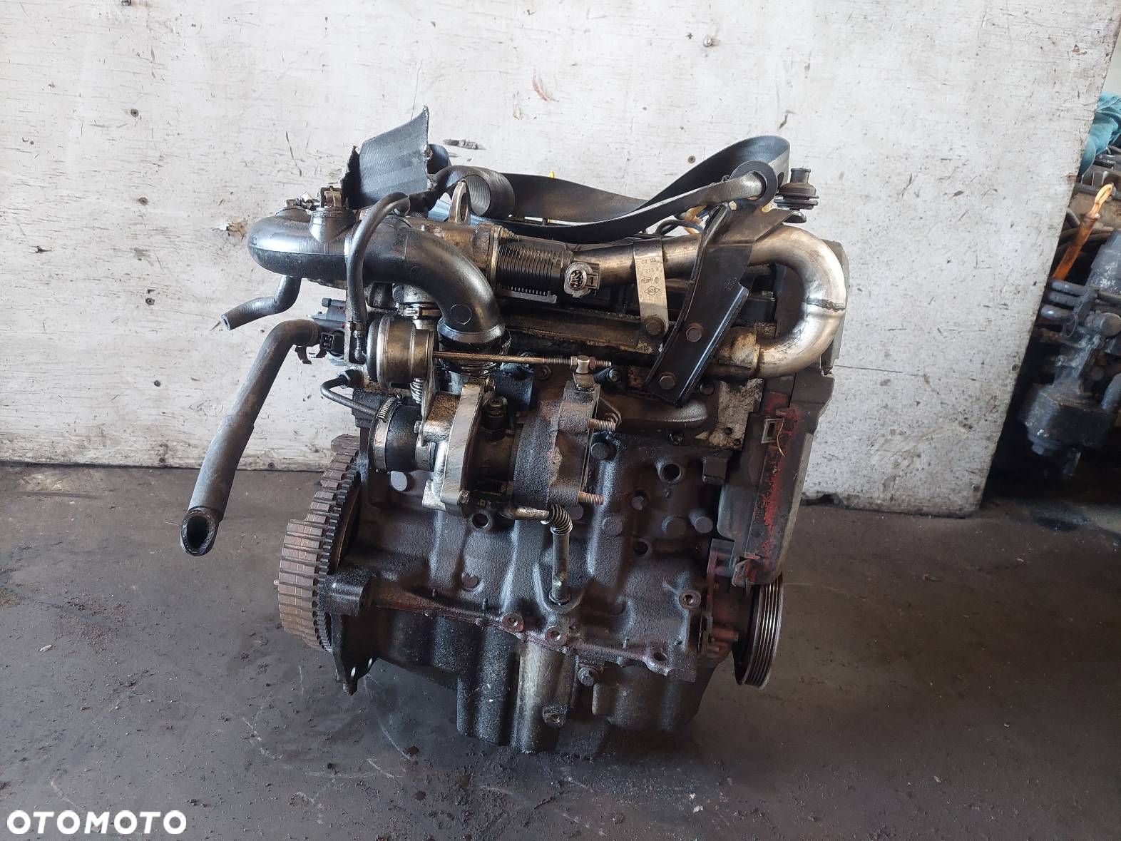 SILNIK DIESEL + POMPA WTRYSKI TURBO NISSAN MICRA K12 1.5 DCI K9K704 - 1