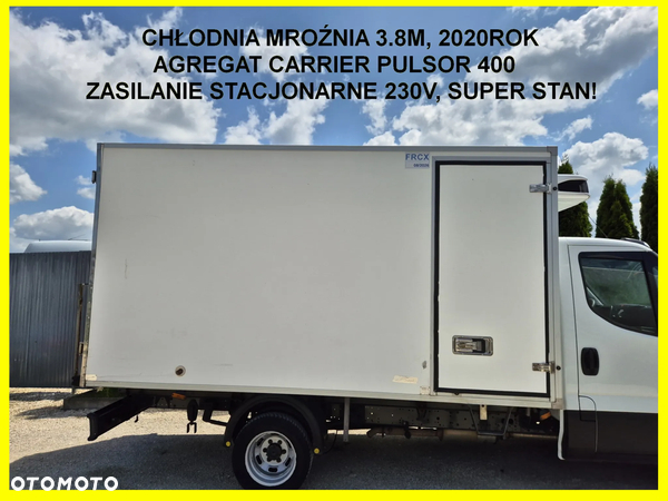 Chłodnia mroźnia 3.8m 2020 rok, agregat Carrier Pulsor 400, zasilanie stacjonarne 230v, stan wzorowy!