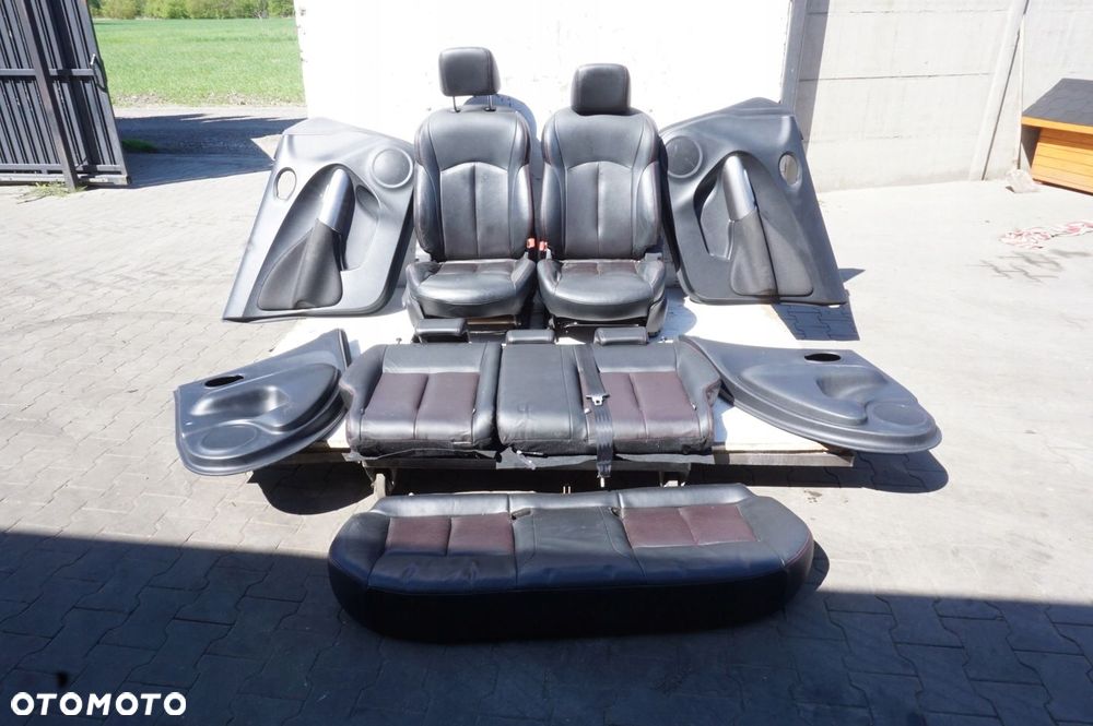 FOTELE SIEDZENIA BOCZKI SKÓRA GRZANE NISSAN JUKE 1 I F15 - 1