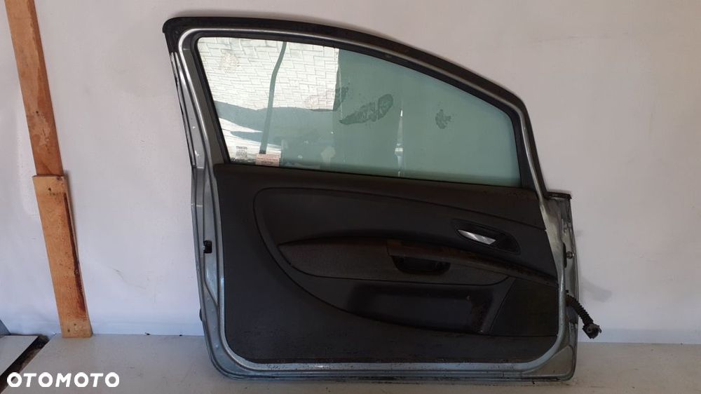/ DRZWI PRZÓD PRZEDNIE LEWE DO FIAT GRANDE PUNTO 3D 3 DRZWI HB 595/A SZARY - 5