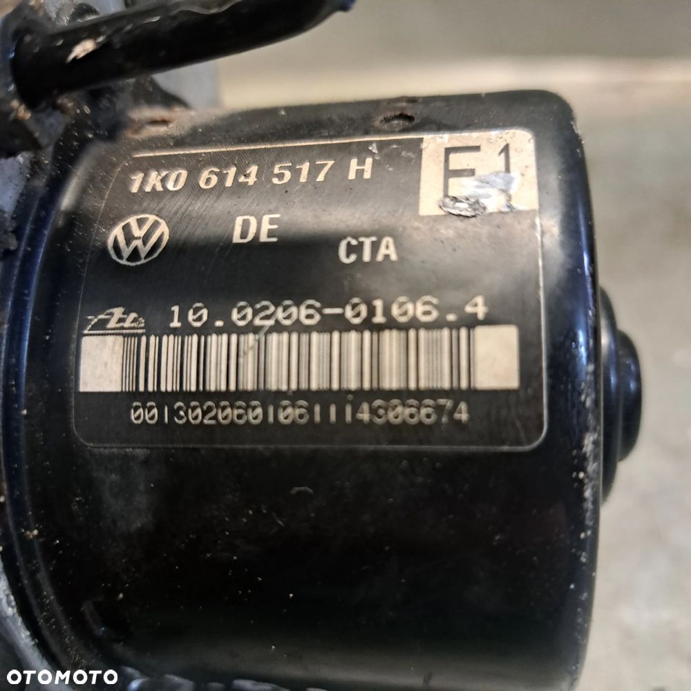 AUDI VW POMPA ABS STEROWNIK 1K0 614 517H 1K0 907 379K - 4