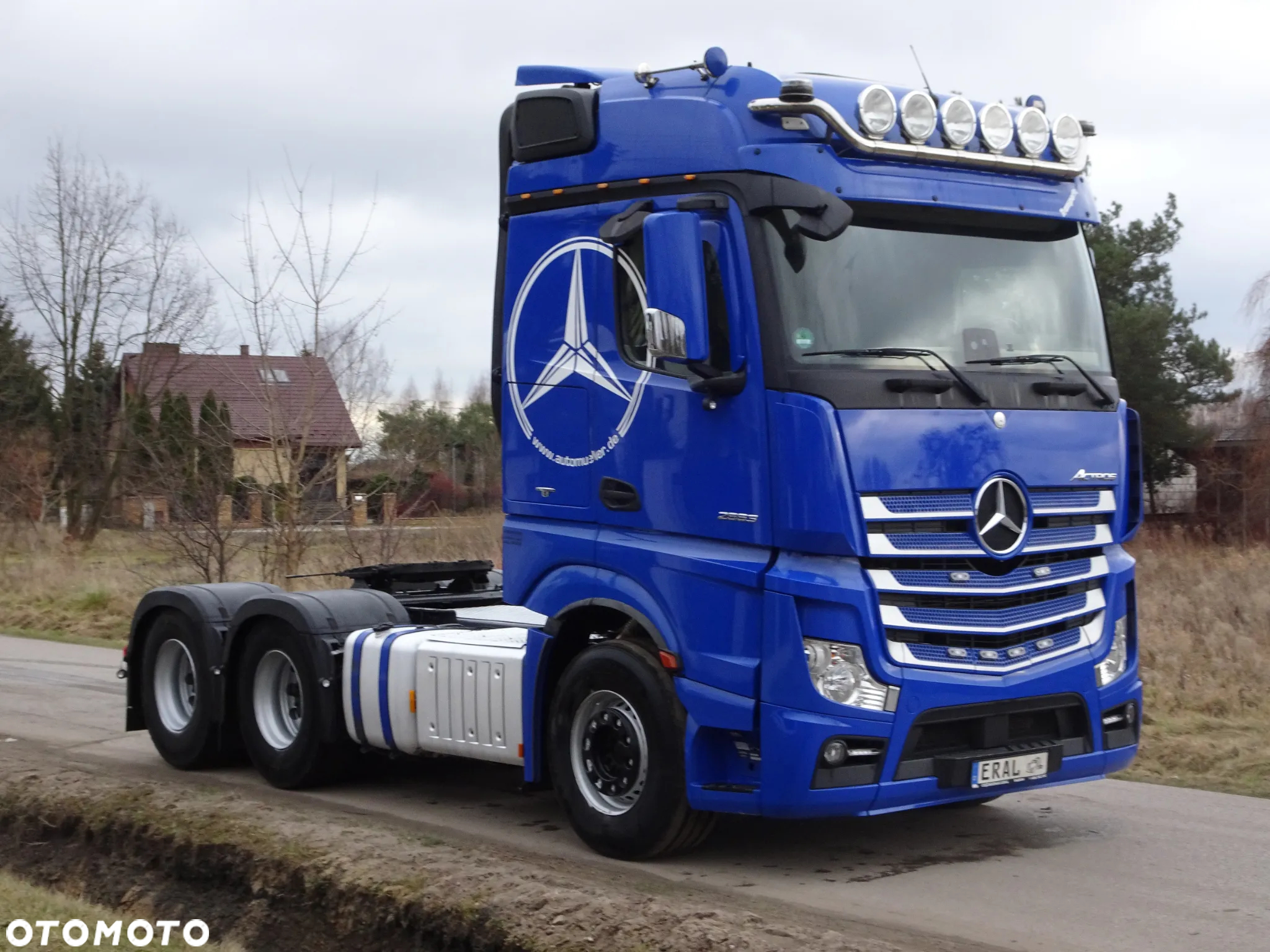 Mercedes-Benz Actros 2663 6x4 Ciągnik Siodłowy Trzy Osiowy 630KM Niskopodwozie DOLL 4 osie skrętne 2xrozciagana poszerzenia 58000kg - 9