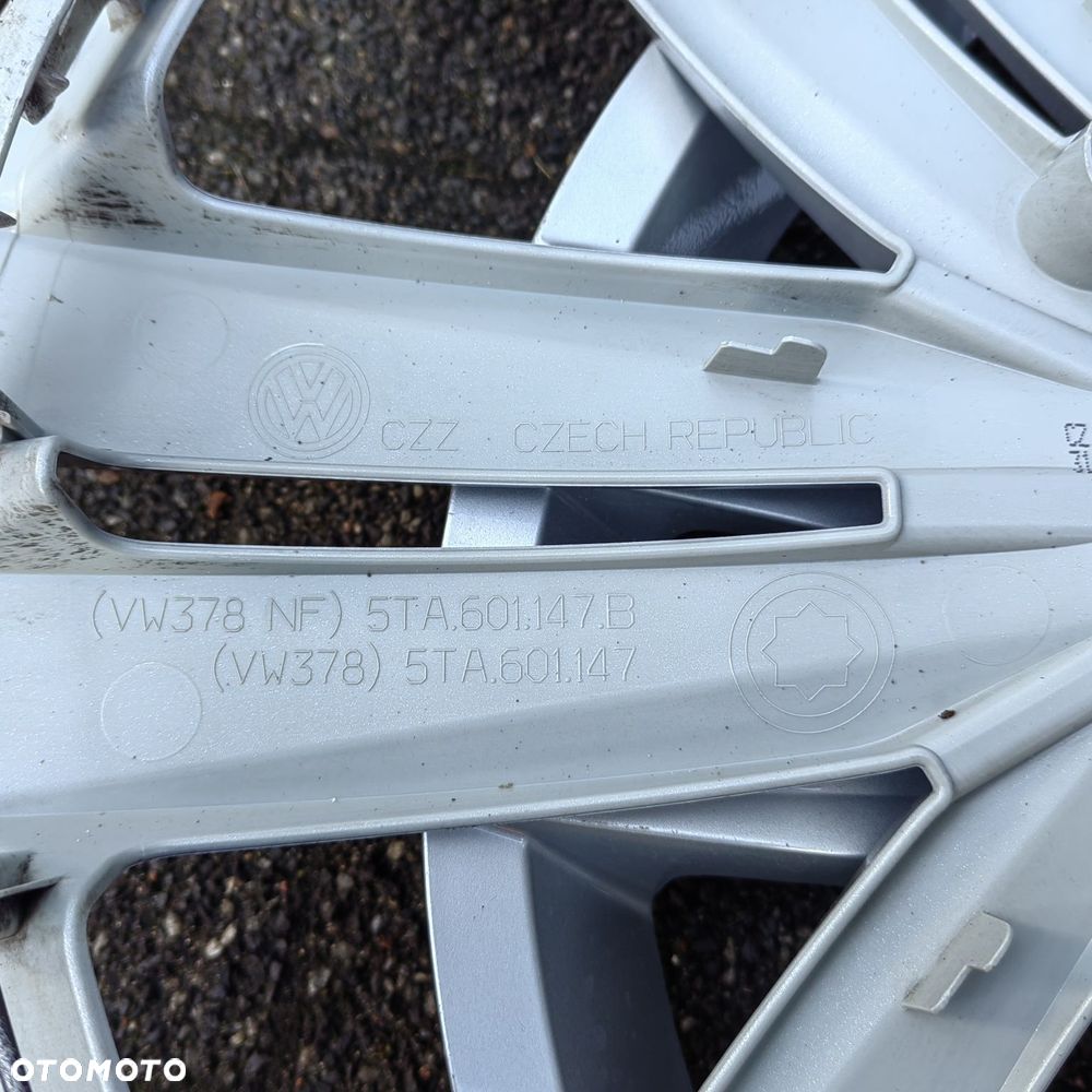 VW Kołpaki 16" ORG Golf Passat Caddy Touran Tiguan KOMPLET - 10