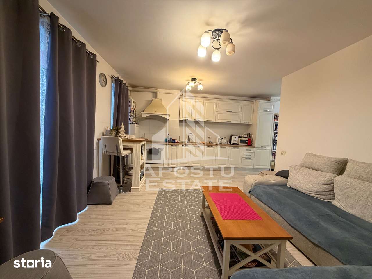 Apartament cu 2 camere, semidecomandat, bloc nou, zona Soarelui — fotografia 3