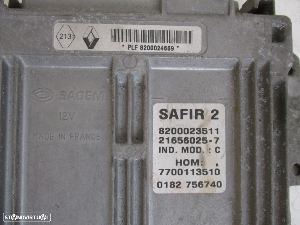 Centralina Motor Renault Twingo gasolina - 3