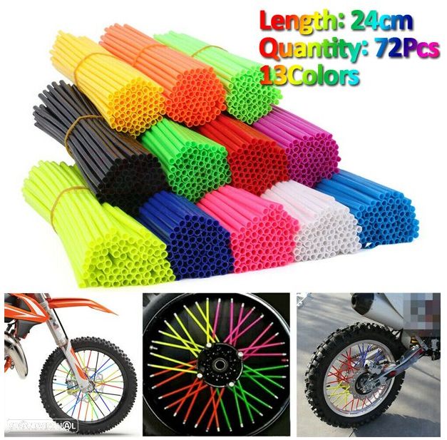 capas de raios palinhas enduro / off road / motocross - 1