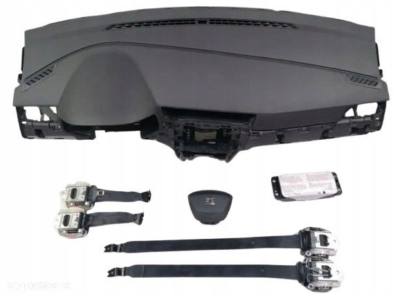 komplet poduszki deska pas pasy seat ibiza 5 v 6f - 1
