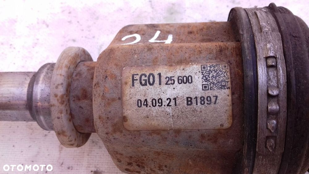 PÓŁOŚ LEWA KRÓTKA FG0125600 MAZDA 3 BK 1.6 16V 03- - 2