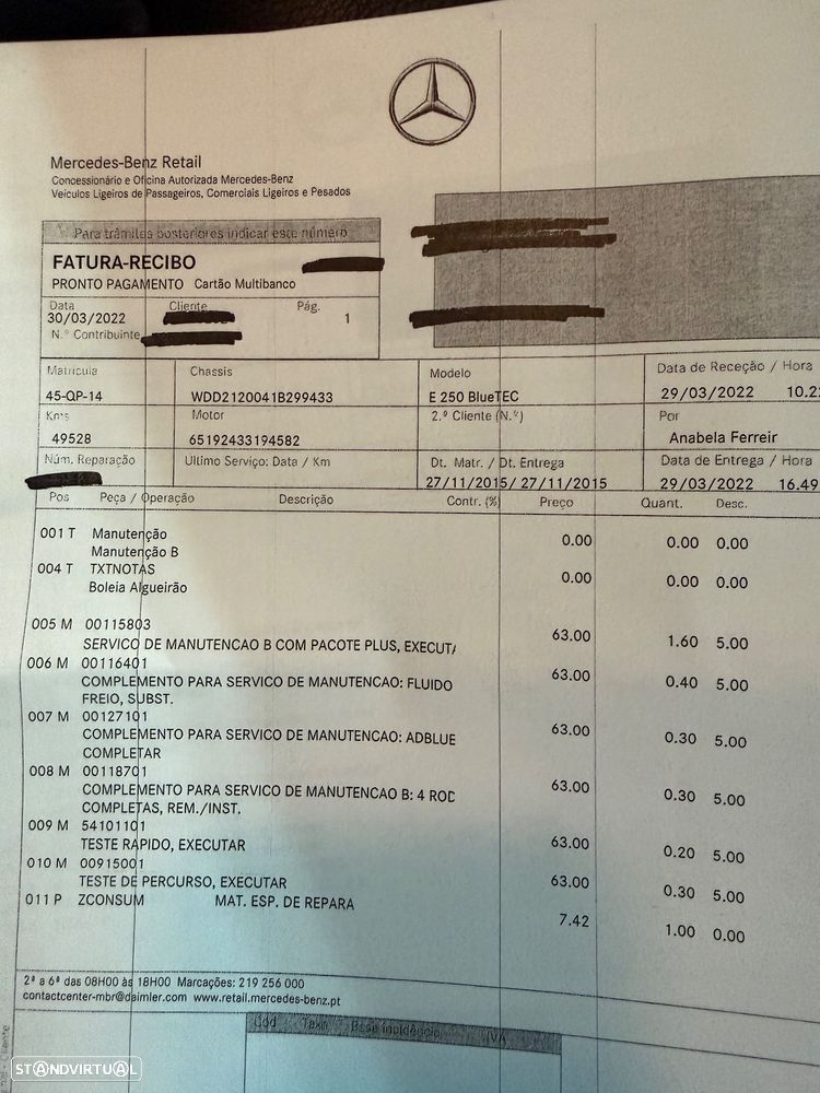 Mercedes-Benz E 250 CDI Avantgarde BE Auto.129g - 27