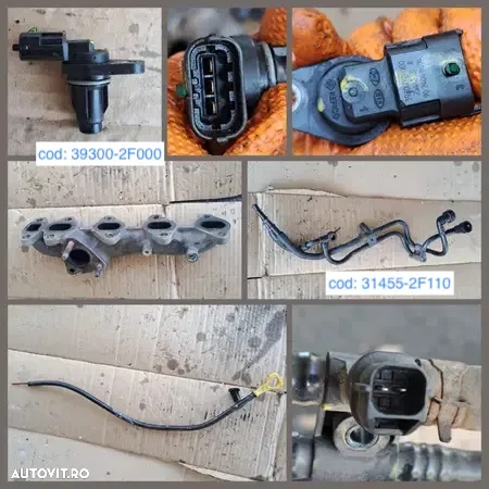 Anexe motor 2.0 crdi D4HA Hyundai ix35 Kia Galerie admisie clapeta acceleratie actuator catalizator fulie compresor EGR alternator electromotor - 10