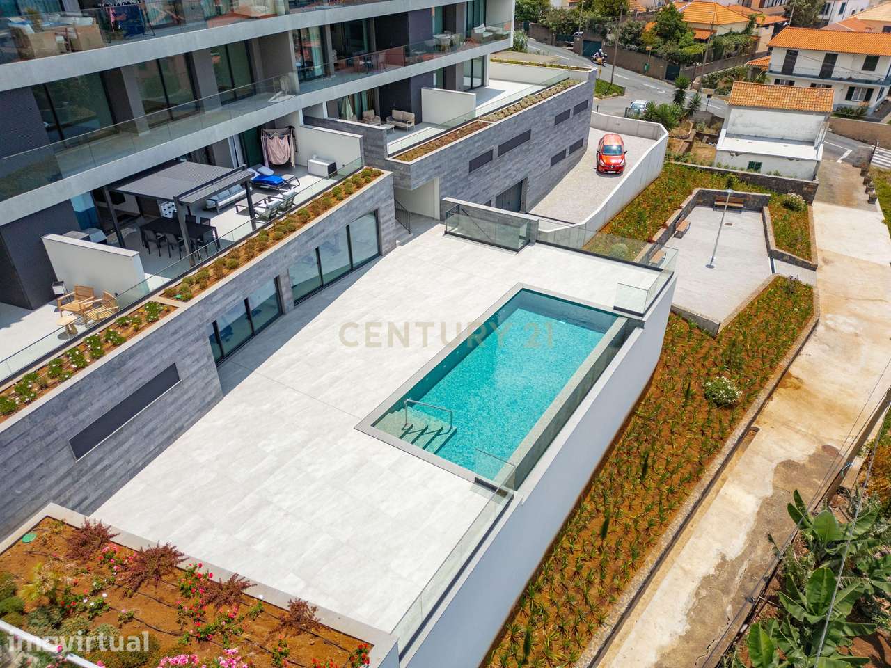 Apartamento T1 Novo a Estrear no Amparo – Vista Mar, Piscina e Ginásio - Grande imagem: 2/43