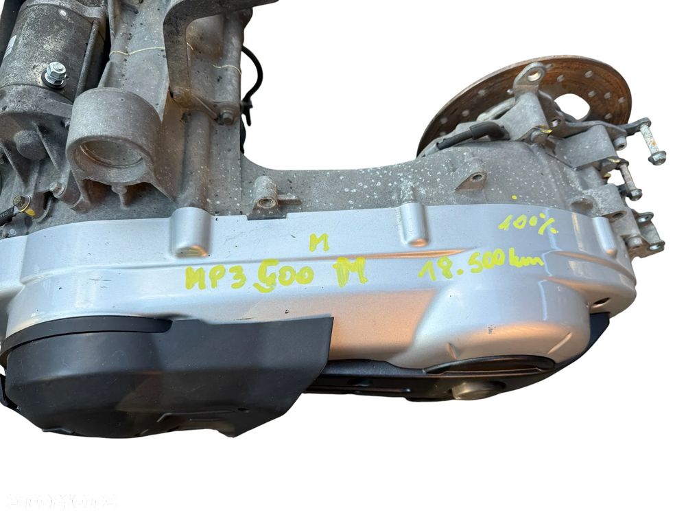 Silnik Piaggio MP3 500  14Dni GW  18.500KM - 12