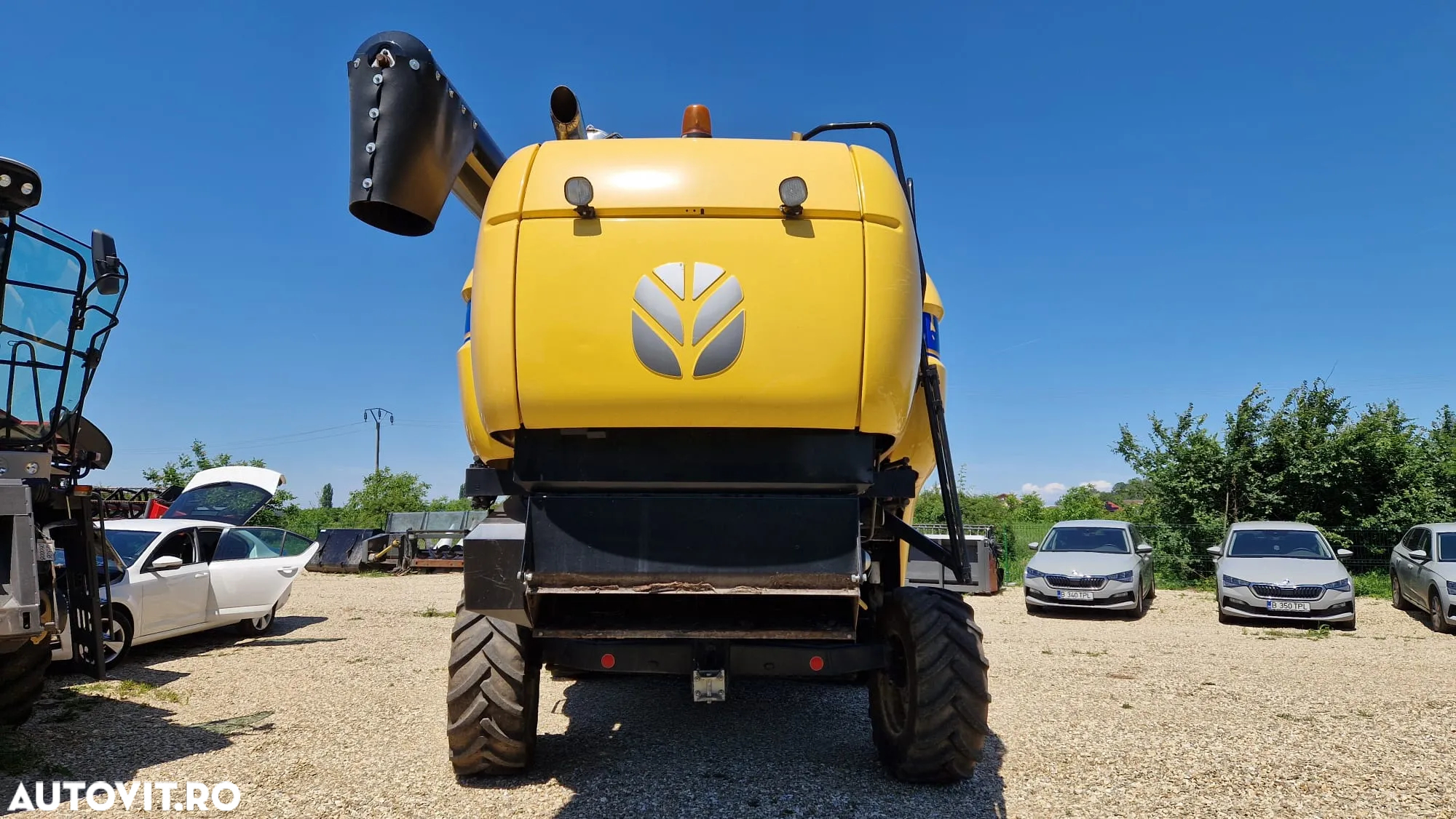 New Holland CX5.80 STAGE 5 ECHIPATA CU CANTAR SI SENZOR UMIDITATE - 8