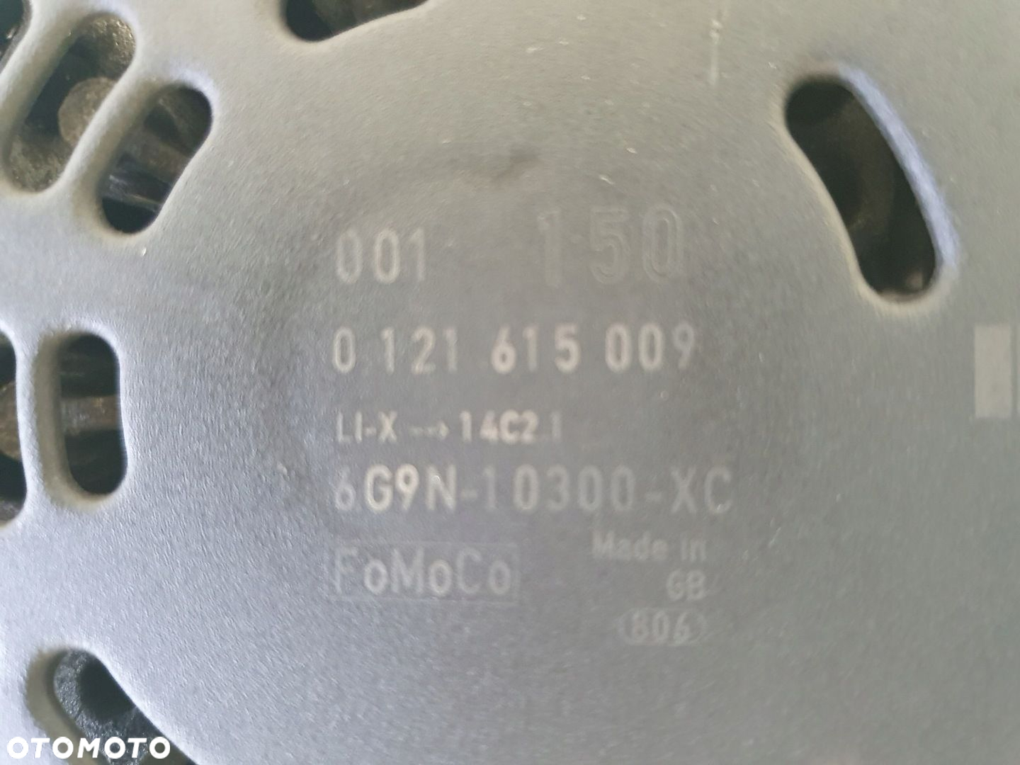 Ford Galaxy MK3 2.0 TDCI ALTERNATOR 0121615009 6G9N-10300-XC - 2
