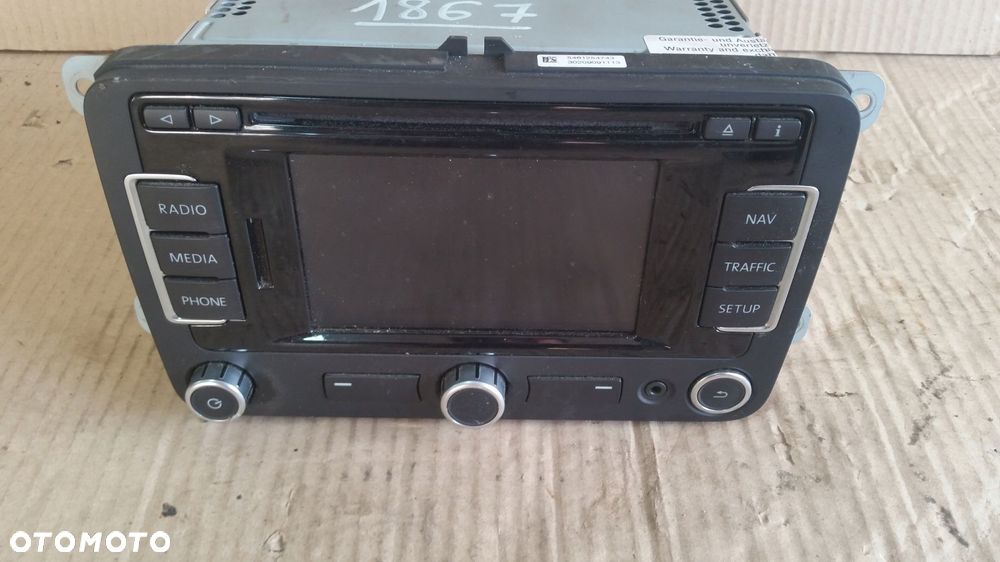 radio cd nawigacja seat leon ii 2009- 5p0035191e - 1