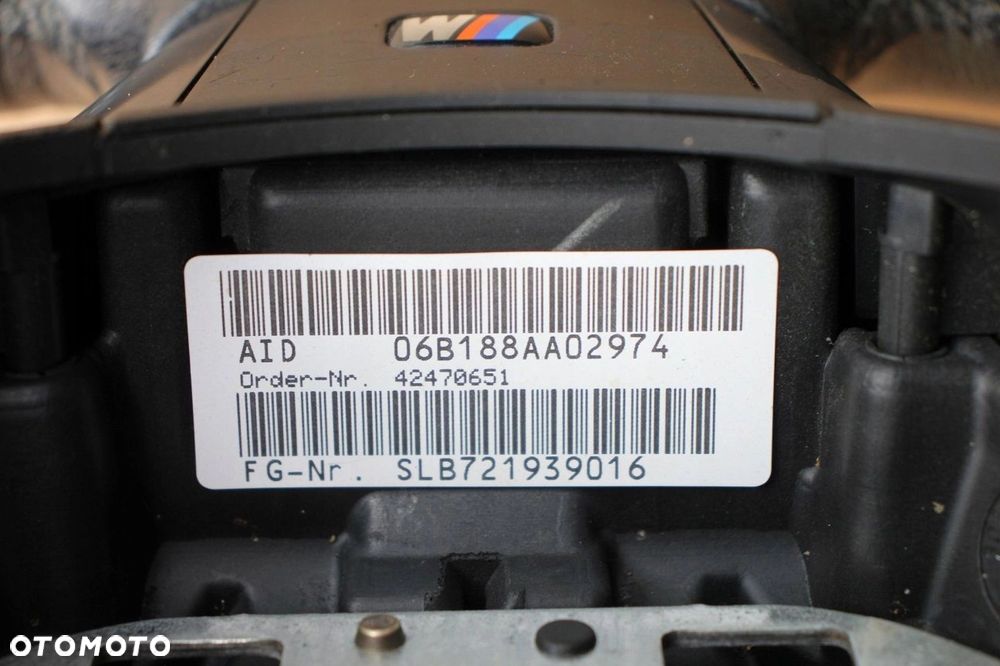 Kierownica BMW e60 e61 e64 e63 m-pakiet m5 m6 skóra multi start stop - 6