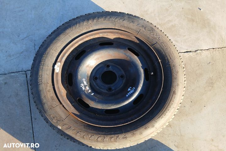 Roata de rezerva R15 2150750 6JX15H2 ET23 KFZ8055 185/55 R15 2150750 - 1