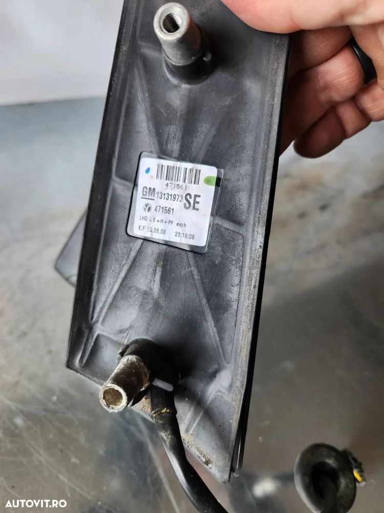 Oglinda Stanga Electrica Opel Zafira B Completa Cu 7 Fire La Mufa - 5