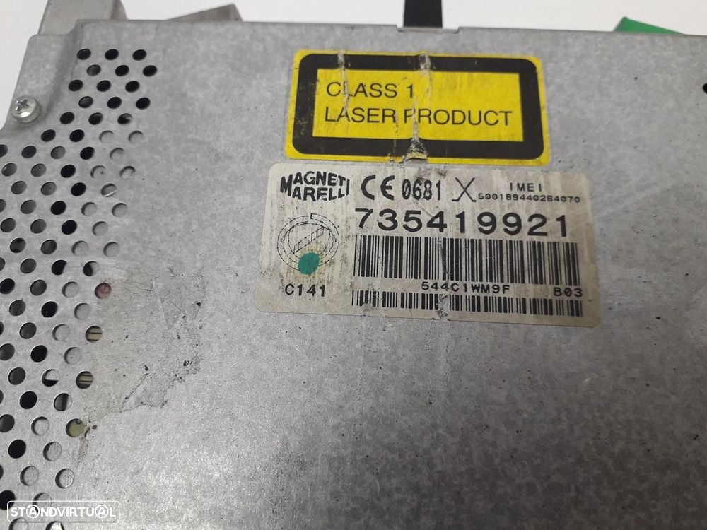 SISTEMA AUDIO / RADIO CD FIAT CROMA 2005 - 2