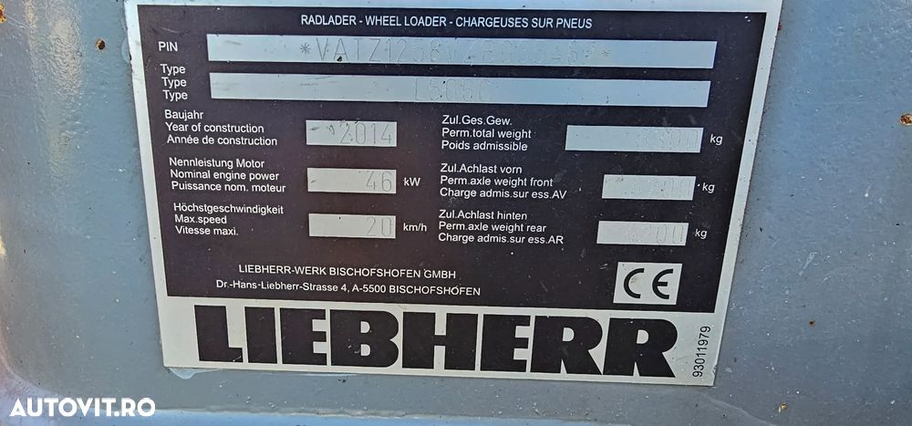Liebherr L506 Încărcător frontal - 8