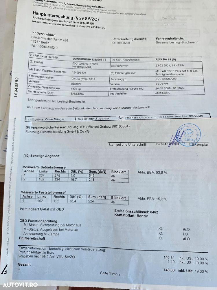 Dacia Sandero 1.2 16V Ambiance - 17