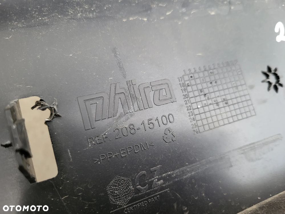 Atrapa grill zderzaka przedniego Peugeot 208 Lift - 13