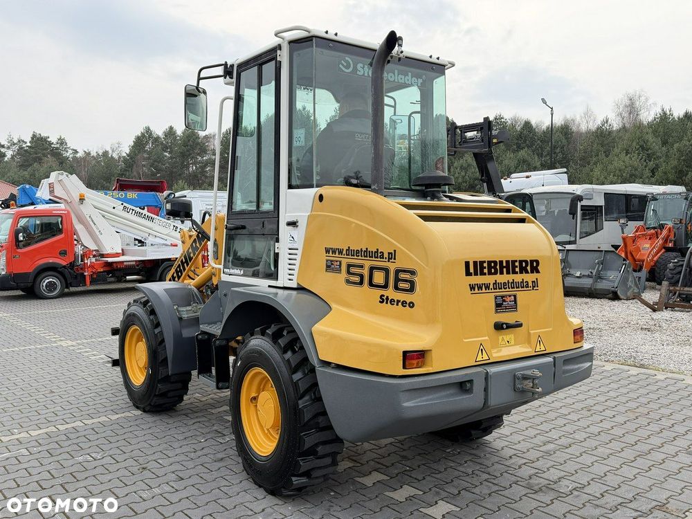 Liebherr L 506 STEREO Szybkozłącze / Łyżka Krokodyl + Widły Waga 6300kg - 13