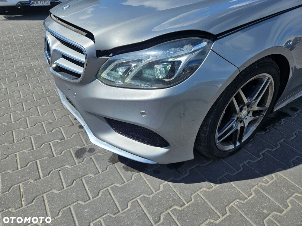 mercedes e klasa e350 w212lift amg maska przód kompletny zderzak reflektory - 10