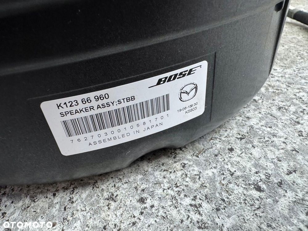 subwoofer głośnik mazda cx-5 cx5 ii 2017-2021 k123 66 960 - 3