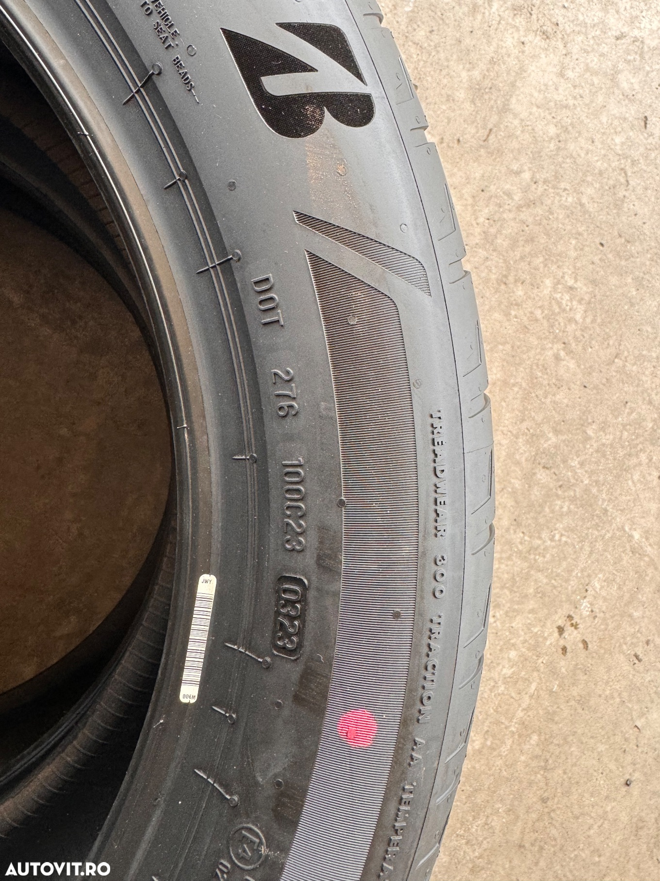 Vând 4 anvelope 255/50/20 bridgestone de vară noi - 7