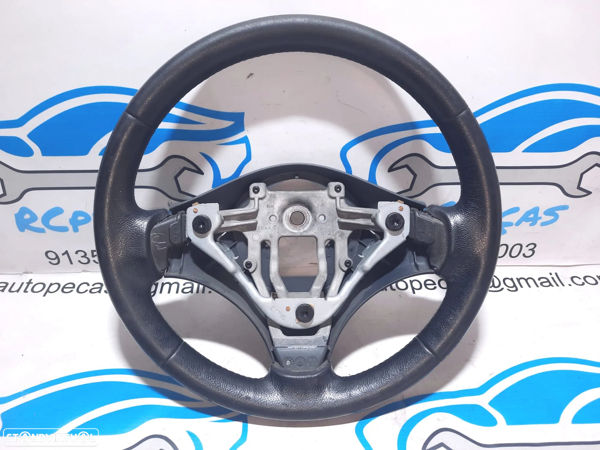 VOLANTE GUIADOR SMART FORFOUR 454 MR977533 PELE ORIGINAL - 3