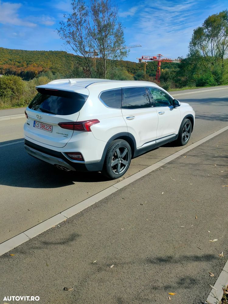 Hyundai Santa Fe blue 2.2 CRDI 4WD Automatik Style - 5