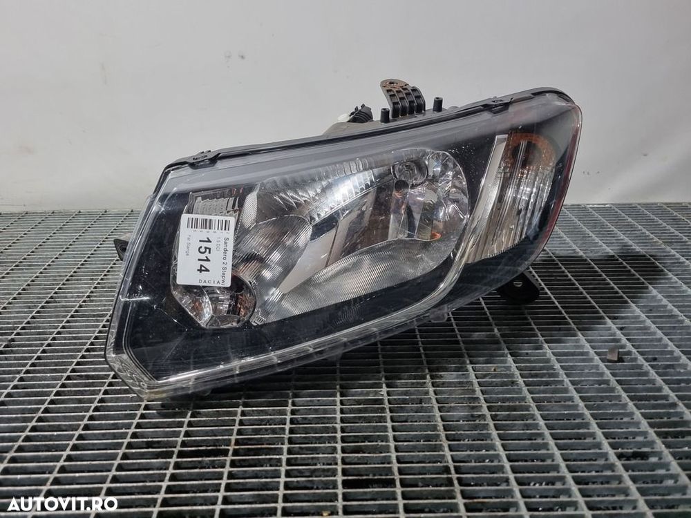 Far Stanga Dacia Sandero 2 Stepway 2012 - 2016 SUV 4 Usi (1514) Fara xenon O CLEMA RUPTA - 1