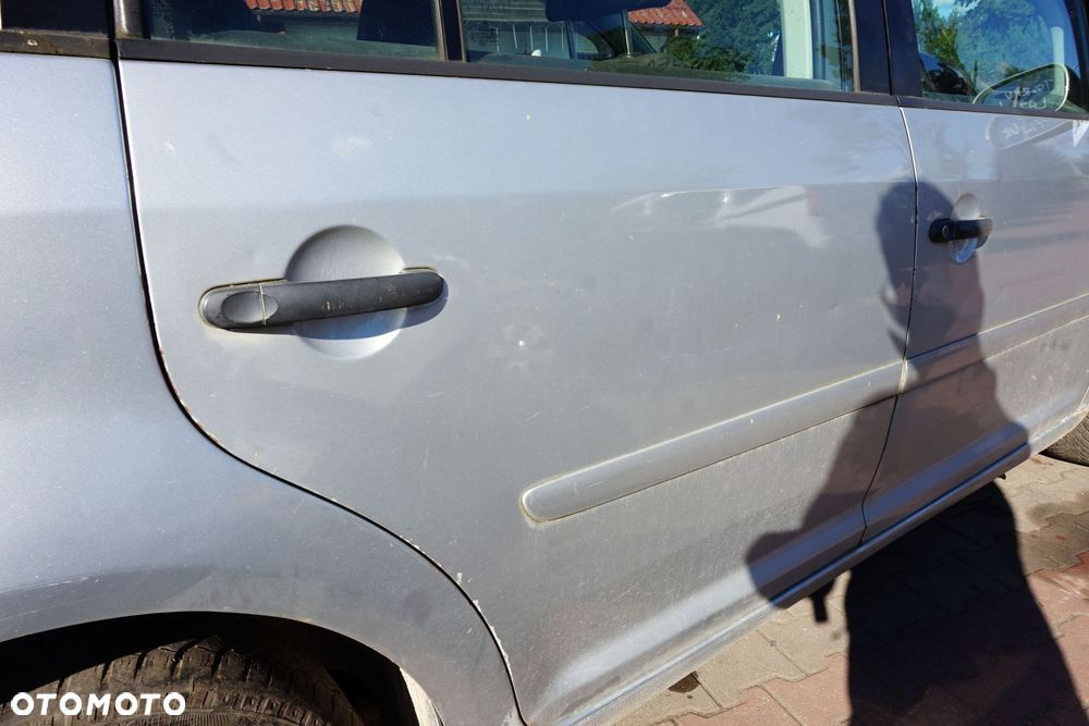 DRZWI TYLNE LEWE TOURAN I 1T LA7W  SREBRNY VOLKSWAGEN 2003-2006 - 2