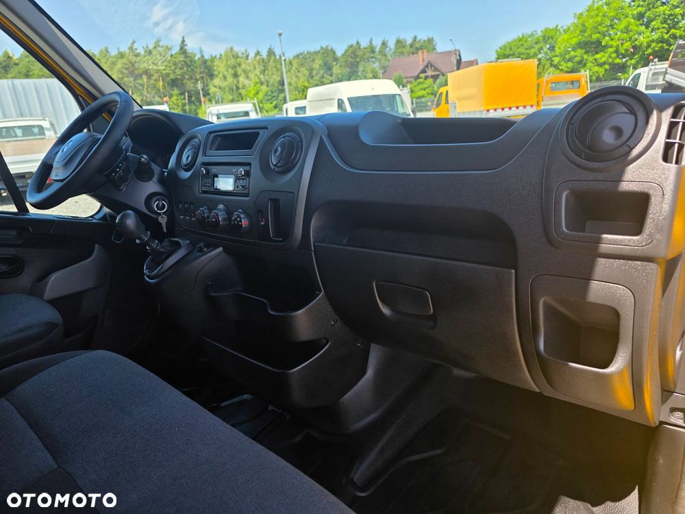 Renault MASTER 2,3 DCI 145 KONNA DOKA BRYGADÓWKA 7 OSOBOWA 3,2M SKRZYNIA KLIMA WEBASTO 121T/KM PRZEBIEGU GWARANCJA BLIŻNIAKI DO 3,5T - 22
