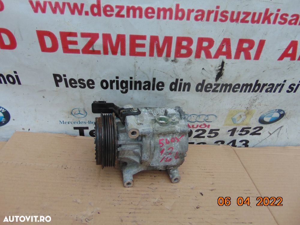 Compresor clima Fiat 500 1.2 benzina 1.4 500c 500x abarth alfa romeo giulietta mito 0.9 panda punto - 1